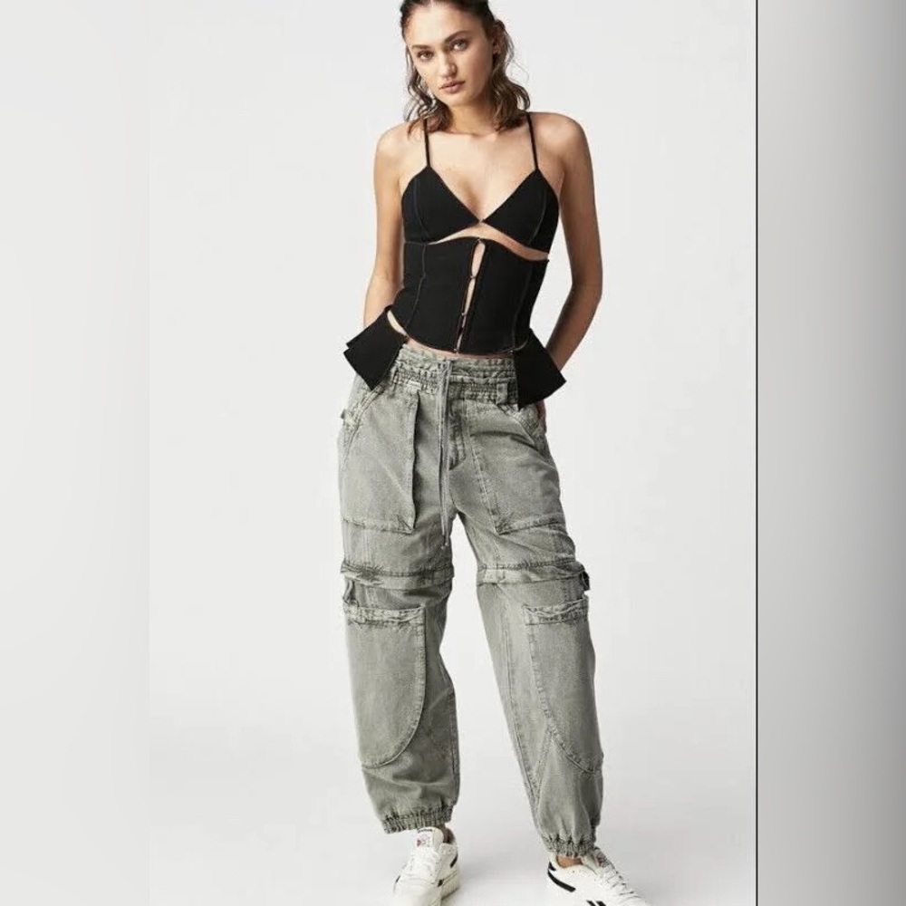 Free People Wind Drift Convertible Pants Size XS